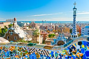 Park Guell in Barcelona, Spain.© #39353446, MasterLu - Fotolia.com